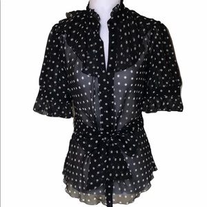 Arden B Polka Dot Blouse!!! ❤️👚
